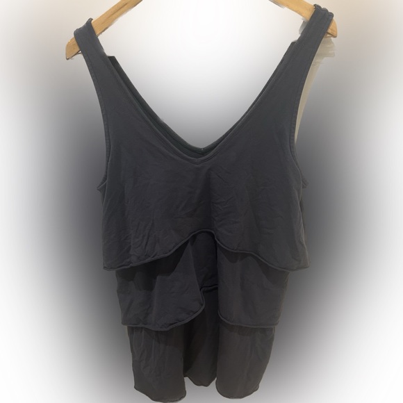 Metalicus Dresses & Skirts - Grey frill dress S/M Metalicus